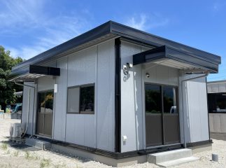 新居浜市　N様　プレハブ塗装工事